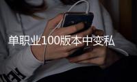 单职业100版本中变私服